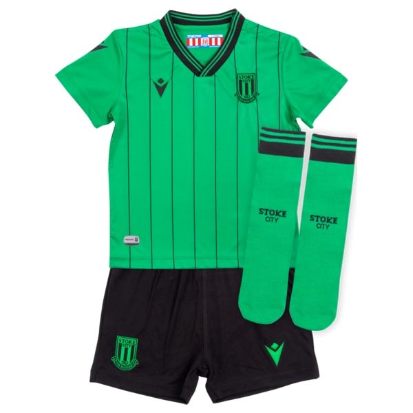 Camiseta Stoke City 2ª Niño 2021/22